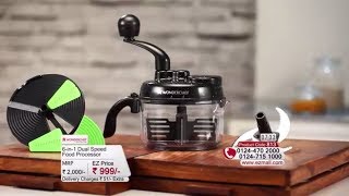 Ezmall Online Shopping | Wonderchef 6 in 1 Dual Speed Food Processor screenshot 4