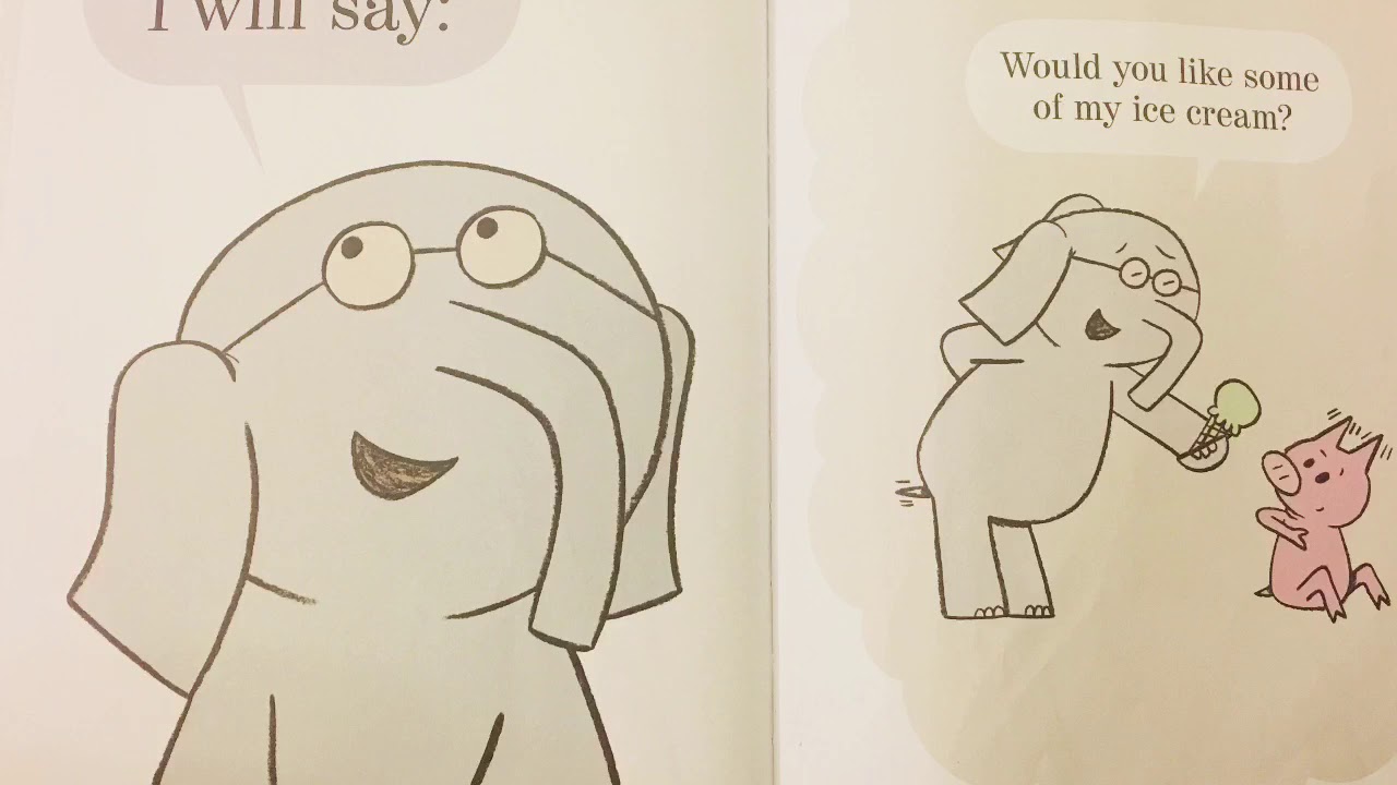 Should I share my ice cream? by Mo Willems - Children’s read aloud book ...