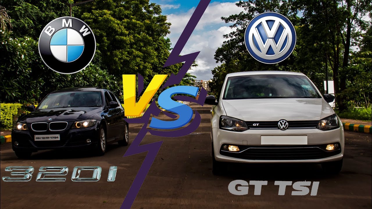 Polo GT vs BMW 320i Best Performance Car under 10 LAKHS Budget