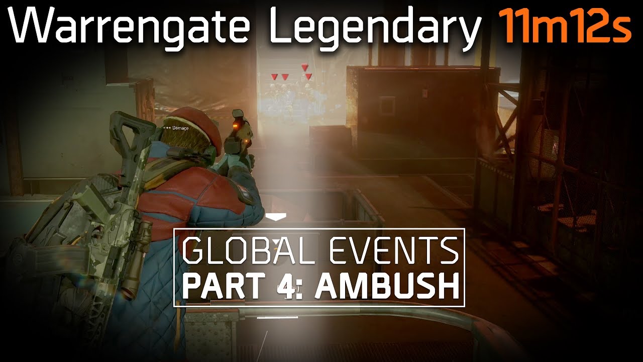 The Division 1.8 | Ambush GE Warrengate Legendary Speedrun | 11m 12s