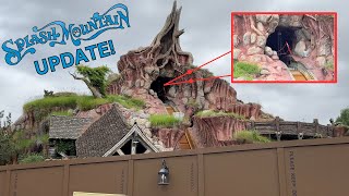 Splash Mountain UPDATE at Disneyland Resort || Tianas Bayou Adventure || June 5th