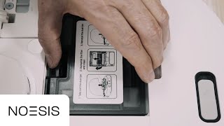 NOESIS Florio F10 Pro - Cleaning The Dust Bin On The Robot
