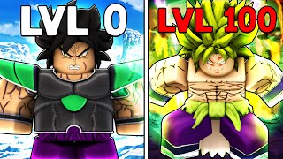 New BROLY MASTERY is INSANE in ROBLOX Z Battlegrounds screenshot 5