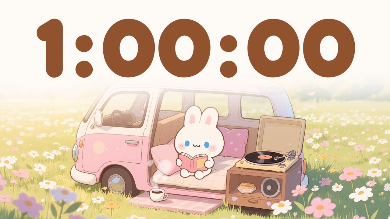 1 Hour Deep Work Timer 🎵 | 60 Minute timer focus for Productivity