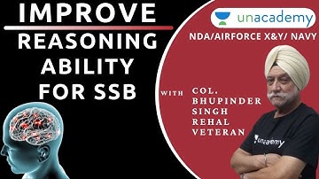 Improving Reasoning Ability | Ace the SSB | Col. Bhupinder Singh Rehal Veteran