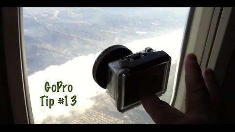 SRP BlurFix Flat Lens On Window - GoPro Tip #13 | MicBergsma