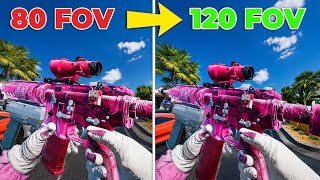 120 FOV = 0% recoil….