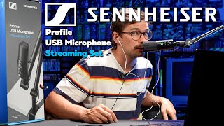 Sennheiser Profile USB Microphone Podcast Streaming Set Unbox and Setup