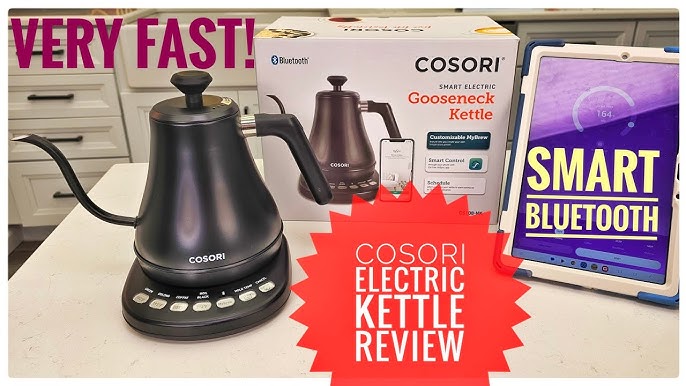 The Cosori Bluetooth Kettle Is GREAT With ONE Caveat 