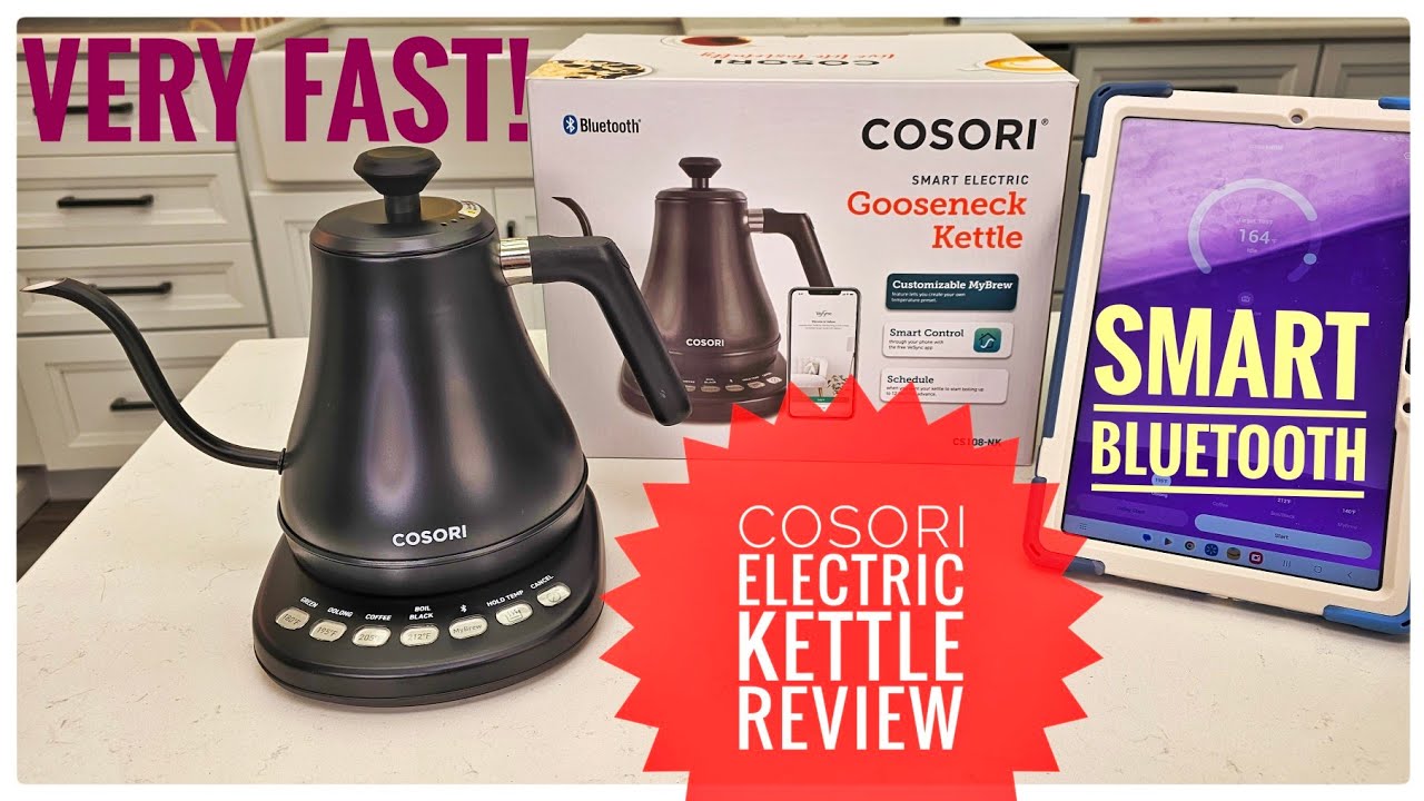 An Honest Review of Cosori's Electric Gooseneck Kettle