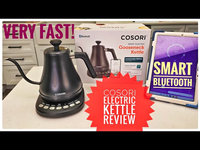 COSORI Electric Gooseneck Kettle Smart Bluetooth with Variable Temperature  Contr