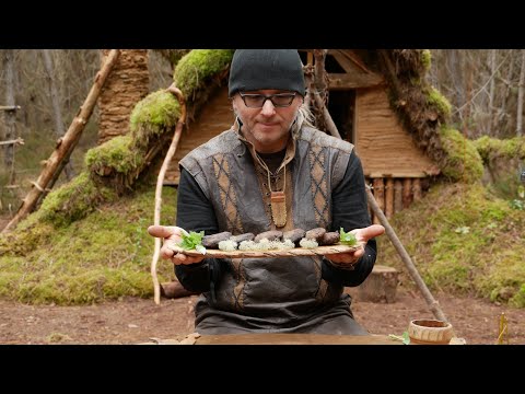 Preparation of Nettles - Steak like pure beef! Outdoor Cooking