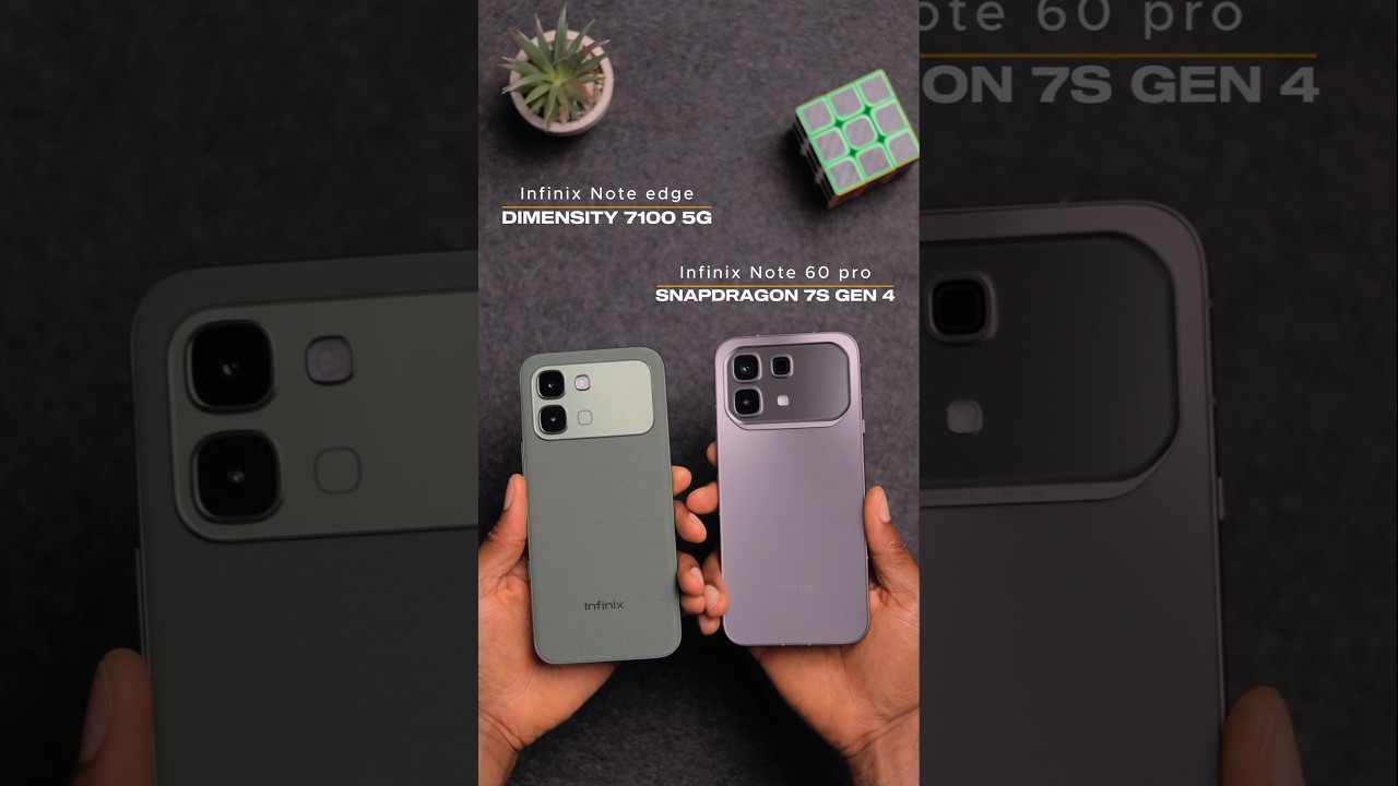 Infinix Note Edge против Infinix Note 60 Pro ⚡ Тест скорости 