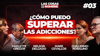 Fondo difuminado con la miniatura del episodio 3: ¿Esclavos de nuestra mente? Adicciones, generación de cristal y ansiedad