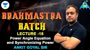 Power Angle Equation and Synchronising Power | Brahmastra Batch | Ankit Goyal