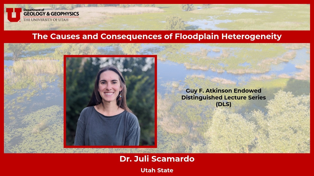 The Causes and Consequences of Floodplain Heterogeneity by Juli Scamardo