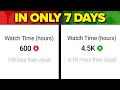 The EASY SHORTCUT to 4,000 Hours Watch Time on YouTube (3 Easy Steps To Monetization)