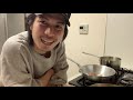 新しいキッチンでカルボナーラ作った