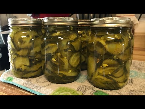 Canning Bread and Butter Pickles