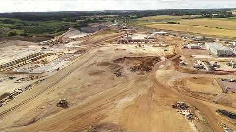 HS2 drone footage | Chiltern Tunnels