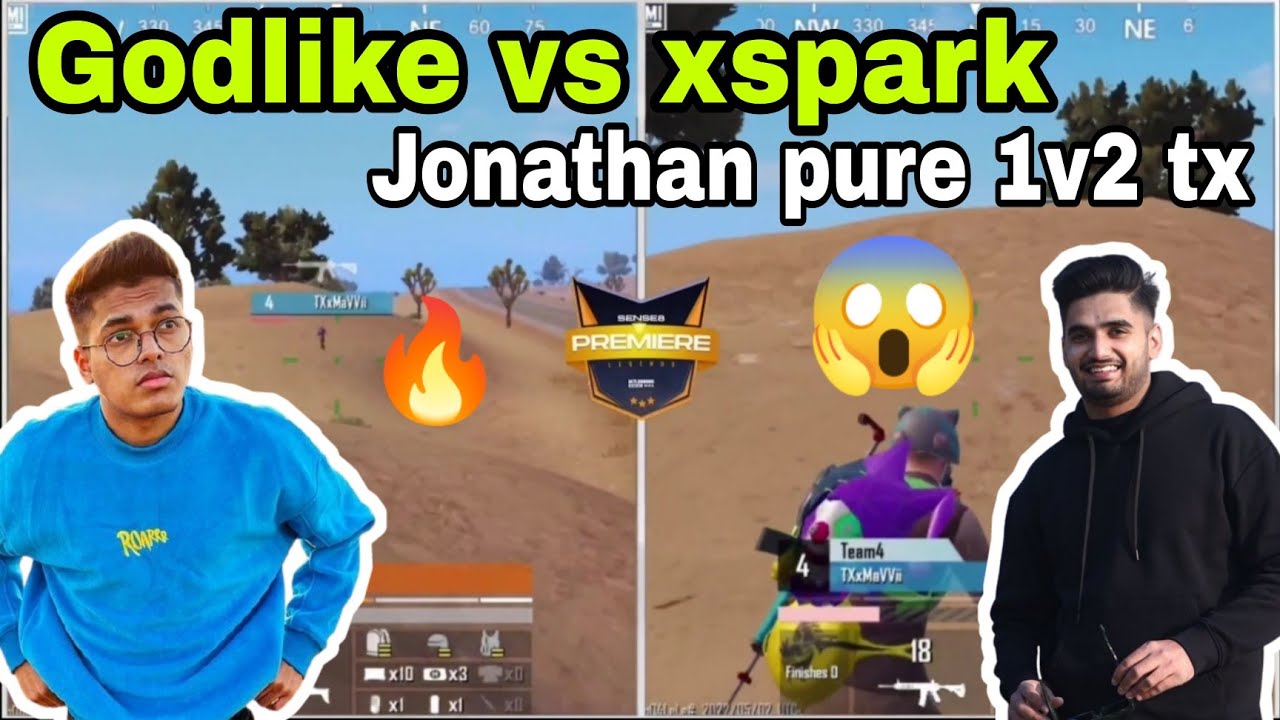 Team godlike vs xspark | Godl vs tx | Jonathan pure 1v2 tx - YouTube