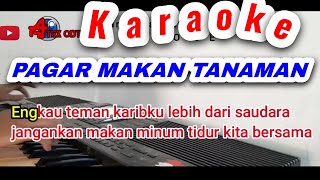 PAGAR MAKAN TANAMAN KARAOKE Mansyur S | Versi KN 1400 | Dj atex odt