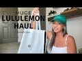 Huge lululemon haul summer haul