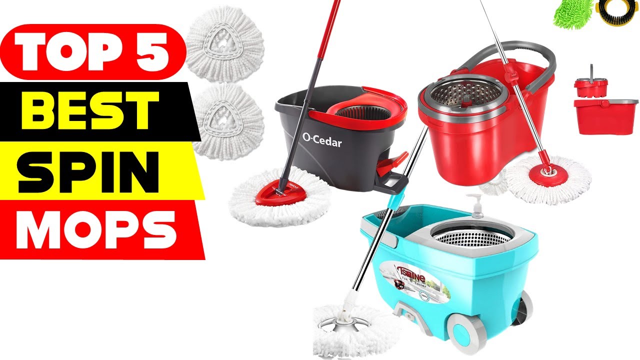 Top 5 Best Spin Mops Reviews in 2022