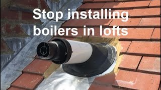 Dangers when installing gas boilers in a loft, Gas training, ACS revision.