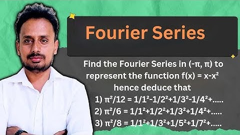 Fourier Series Engineering Mathematics - Examples Solutions ( Part 4 )