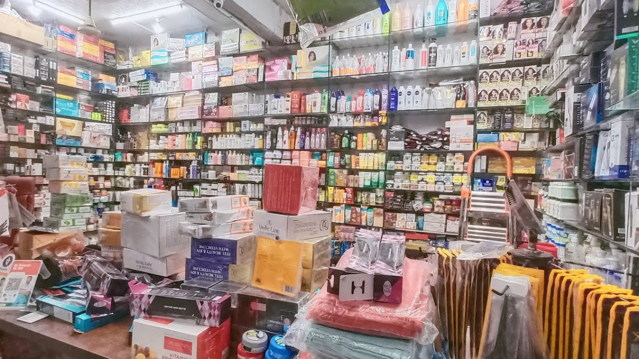 beauty products shop | Bhaiya salon accessories and furniture | in kanpur uttar pardesh