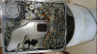 Nissan Pathfinder RE4R01A Transmission Valve Body Removal. Part 10/11