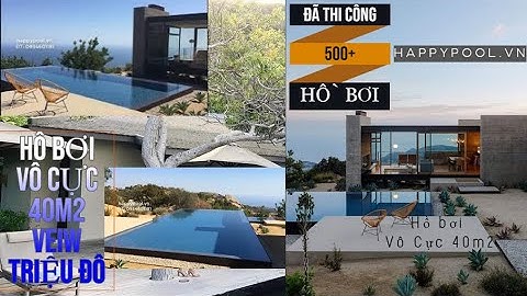 Chiếc Hồ Bơi Đẹp Có View Đồi Triệu Đô | Happypool.vn Bàn Gia Hồ Bơi Vô Cực Cho Khu Resort 5 Sao
