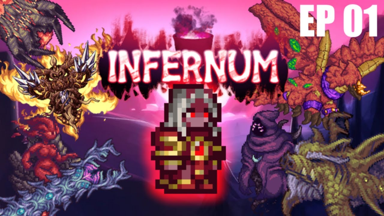So It Begins! Terraria Calamity Infernum | Episode 1 - YouTube