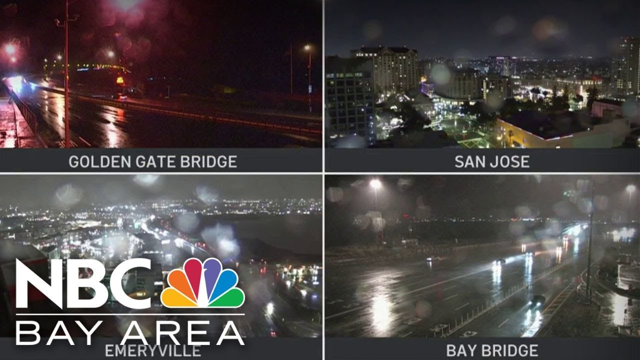 Bay Area weather: Storm hits the region - YouTube