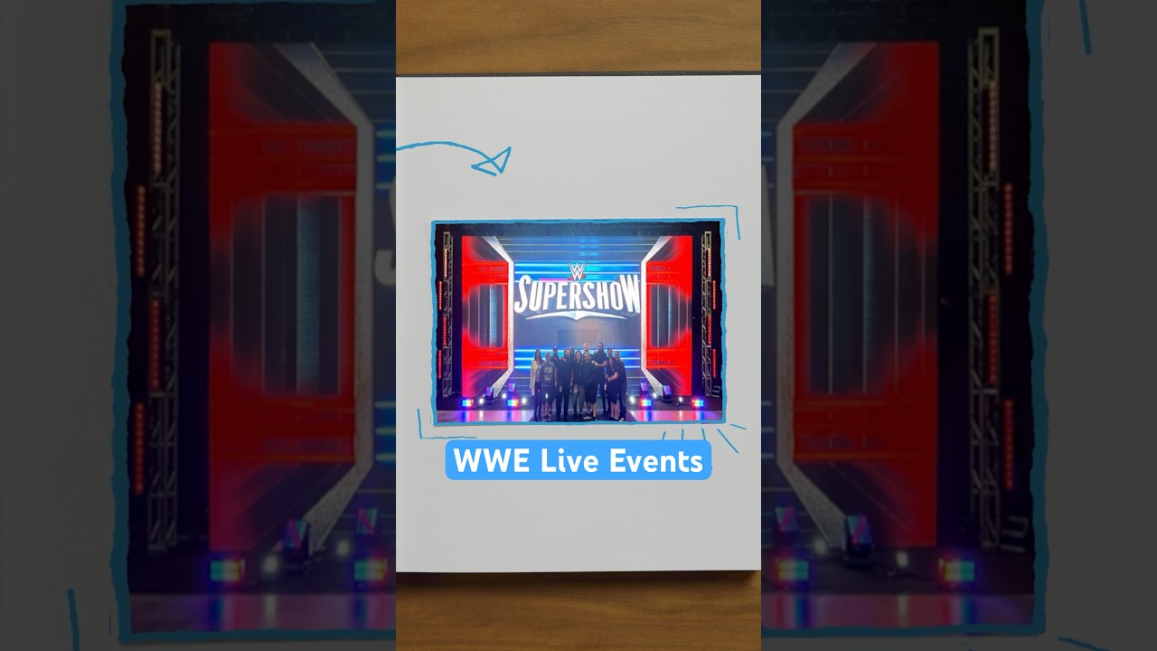 Behind the Lens w/ Jeffrey Pritt - WWE Live Events