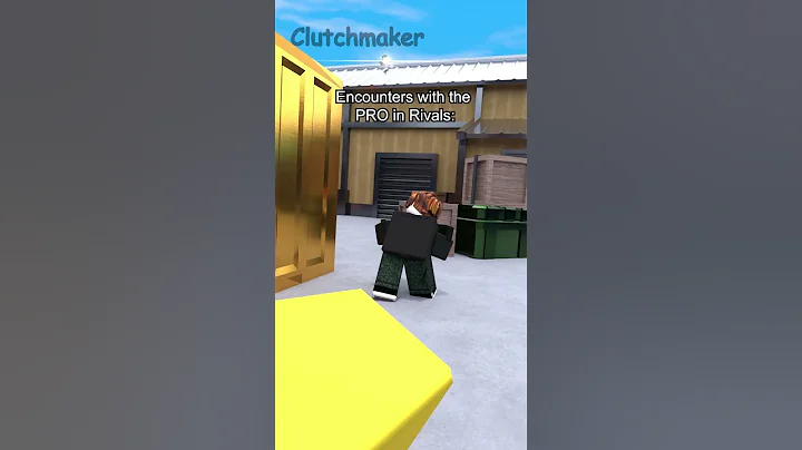 Encounter with the PRO in Rivals: #shorts #short #roblox #funny #robloxmemes