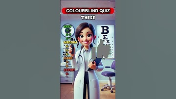 Can You Pass the Colorblind Test? 🌈👀 #quiz #shorts