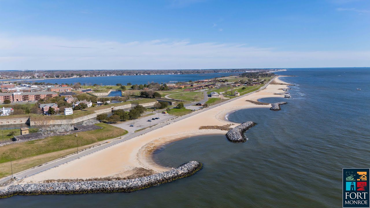 Outlook Beach Coves at Fort Monroe YouTube