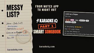 Karaoke iQ walkthrough, Part 1: Getting started and a night out