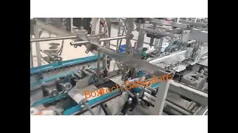 Boxtech Automatic high speed folder gluer machine