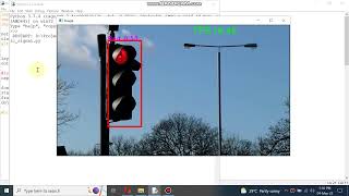 Traffic Light prediction using Yolo and opencv