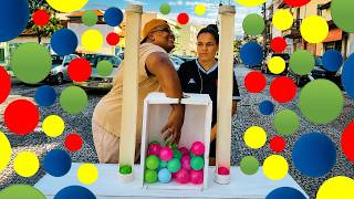 ENCONTRE A BOLA CERTA – JOGO DAS BOLAS COLORIDAS QUE VALE MONEY/ GAME DAS BOLAS COLORIDAS screenshot 1
