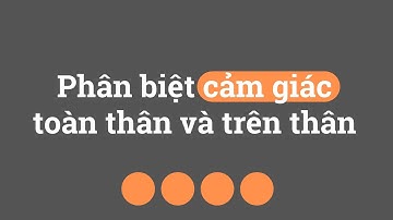 Phân biệt cảm giác toàn thân và trên thân | Sư Nguyên Tuệ trả lời Câu hỏi trên Nhất Hướng