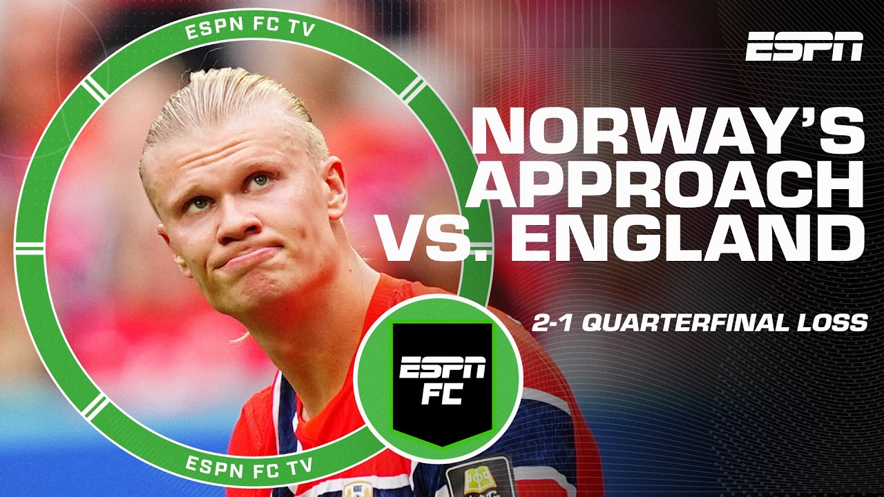 Questioning Norway's tactical approach in World Cup quarterfinal loss to England | ESPN FC