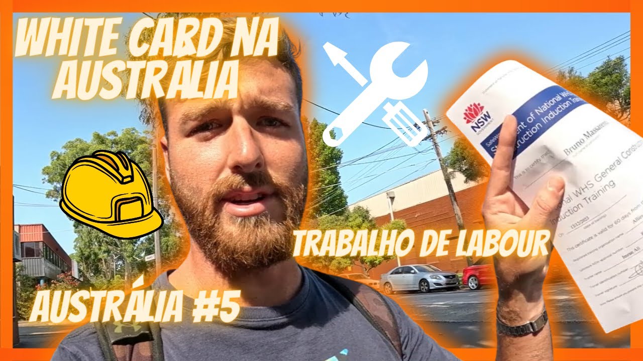 5 Curso White Card em Sydney (obra) Austrália YouTube