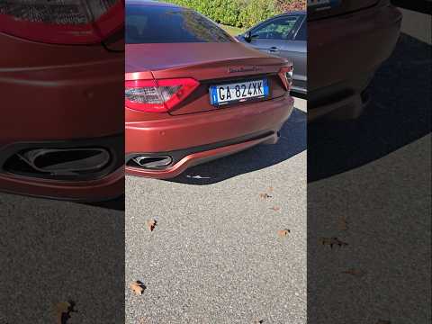 DIFFUSORE SI O DIFFUSORE NO?#maserati#tuning#v8#maseratigranturismo