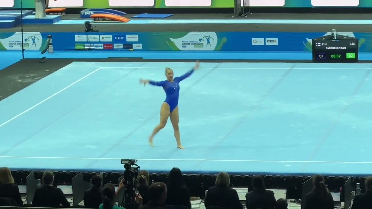 Kaia Tanskanen Floor Qualifications - 2025 European Championships
