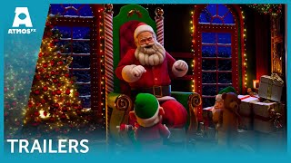 Santa and His Elves Decoration Trailer