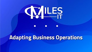 Adapting Business Operations for the "New World"